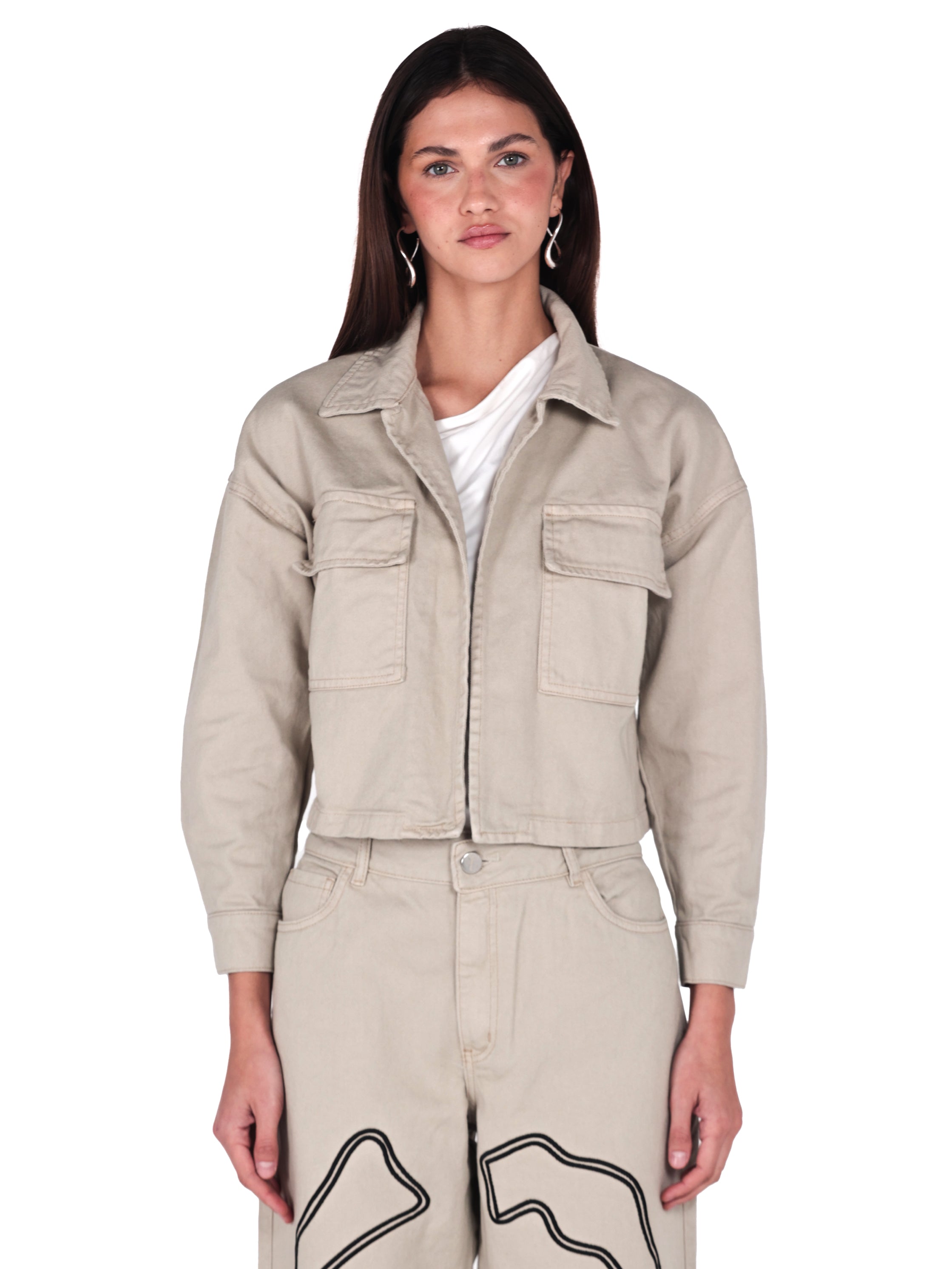 Chaqueta Beige
