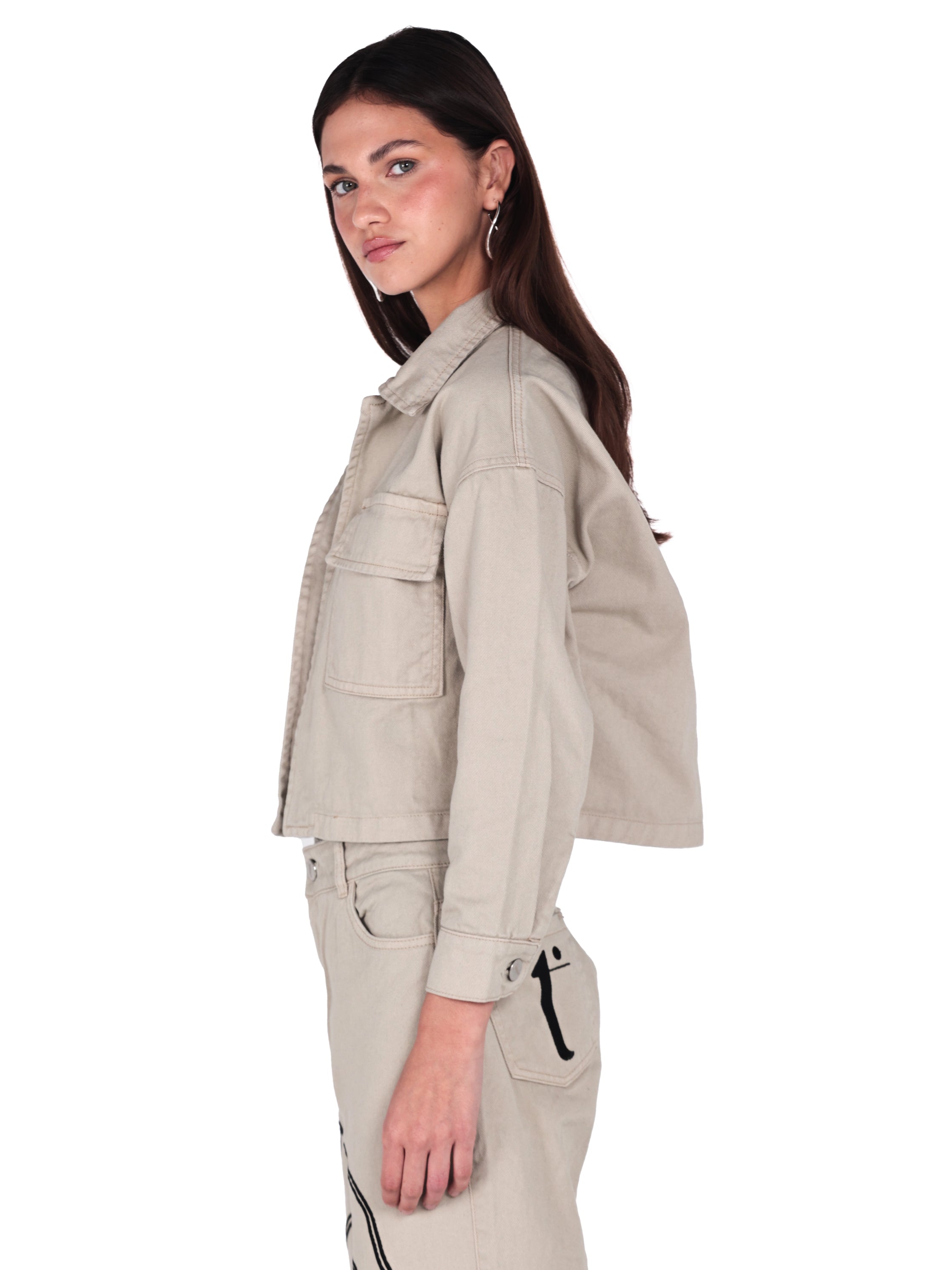 Chaqueta Beige