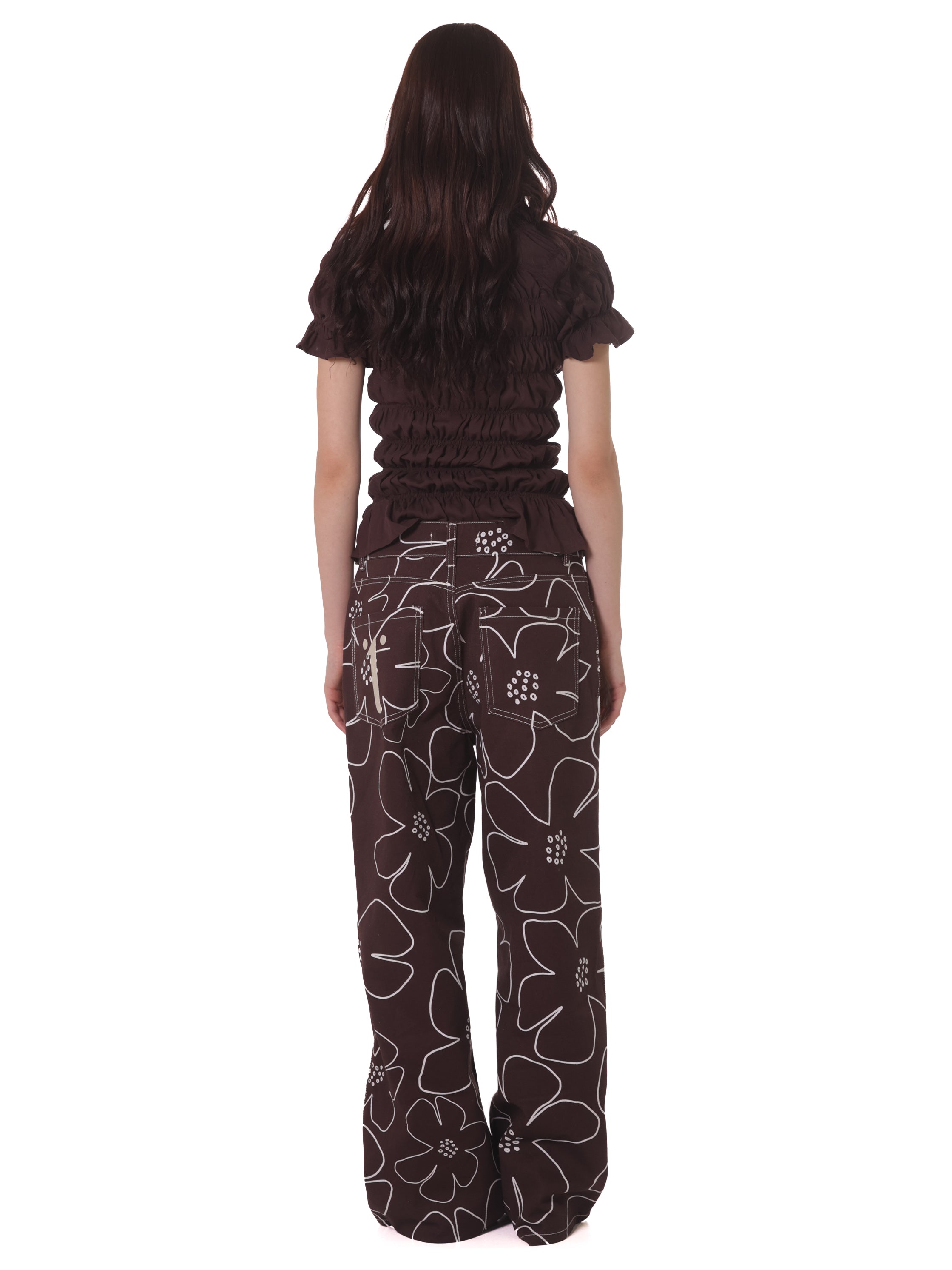 Pantalón Gótico Florentino Café