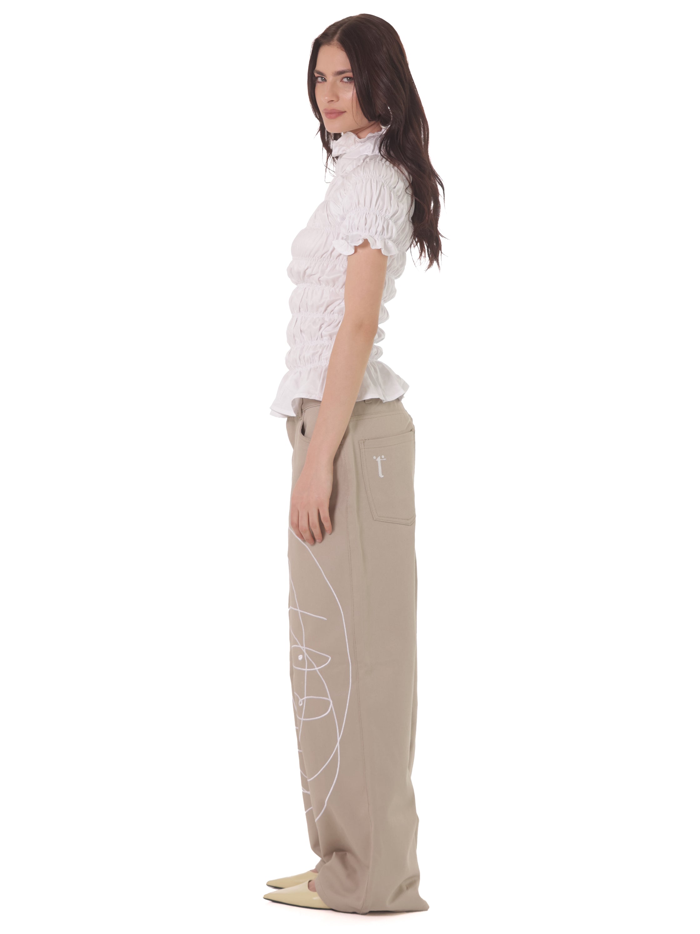 Pantalón Terrenal Beige
