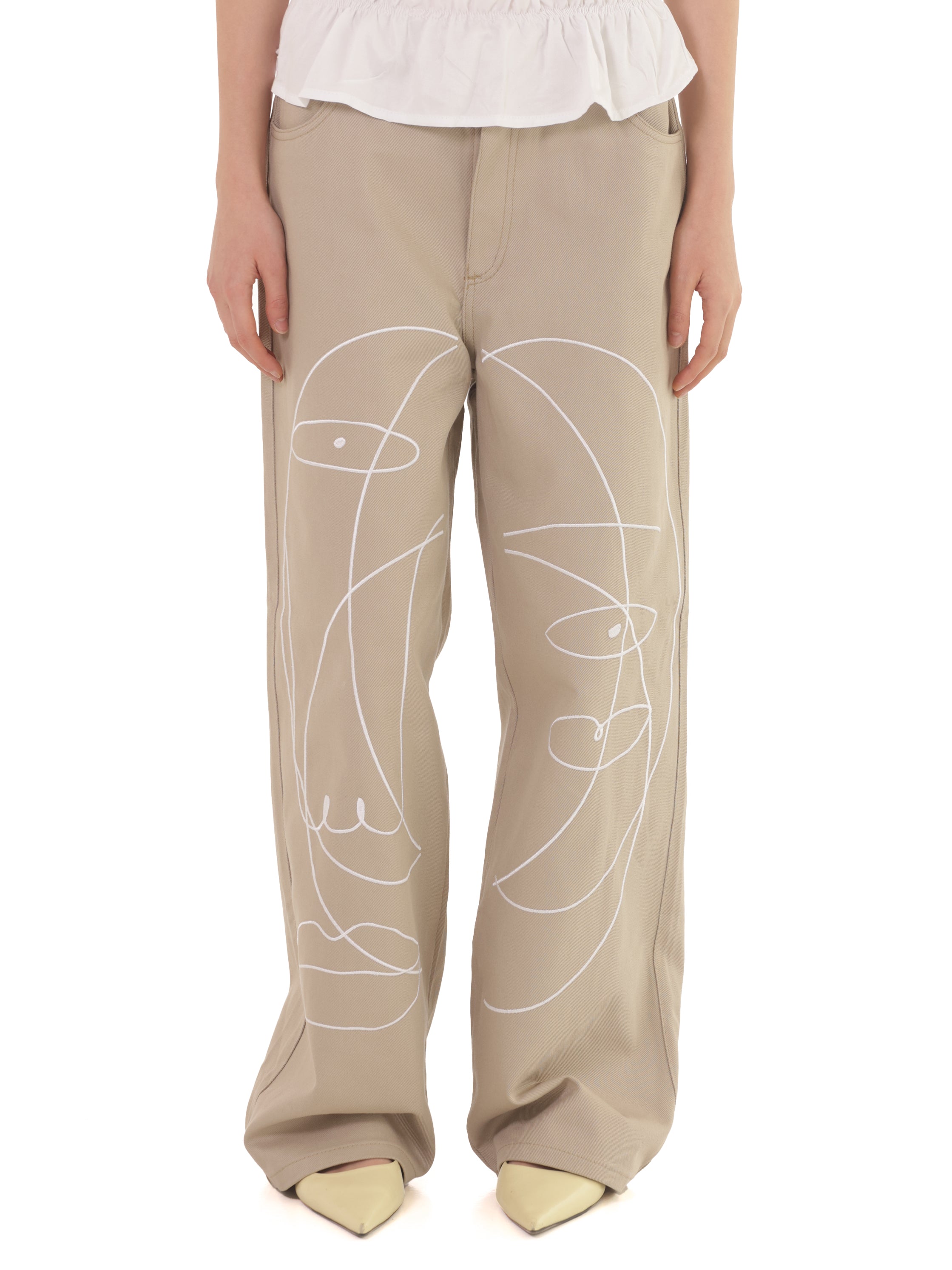 Pantalón Terrenal Beige