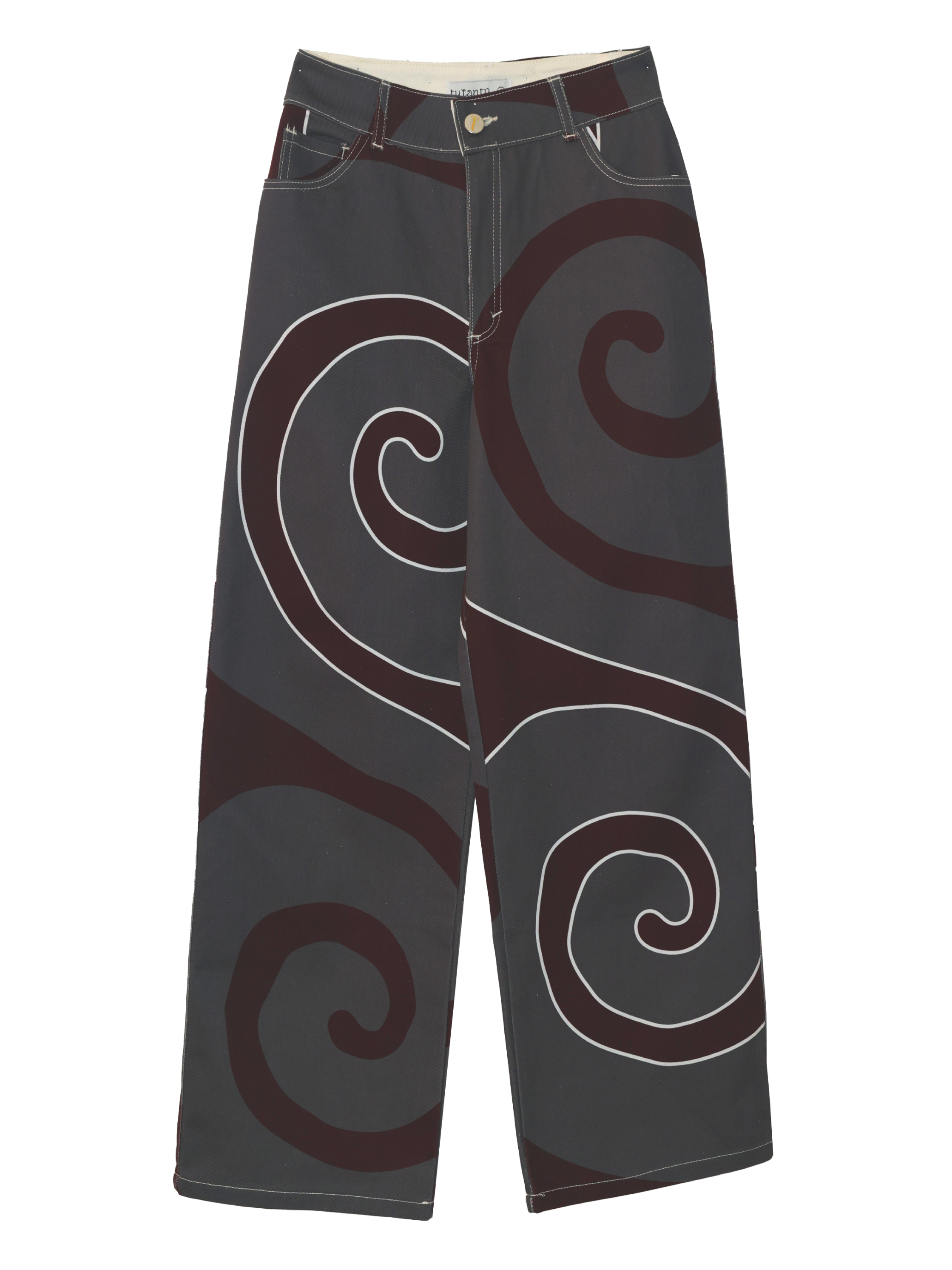 Pantalón Arabescos Café