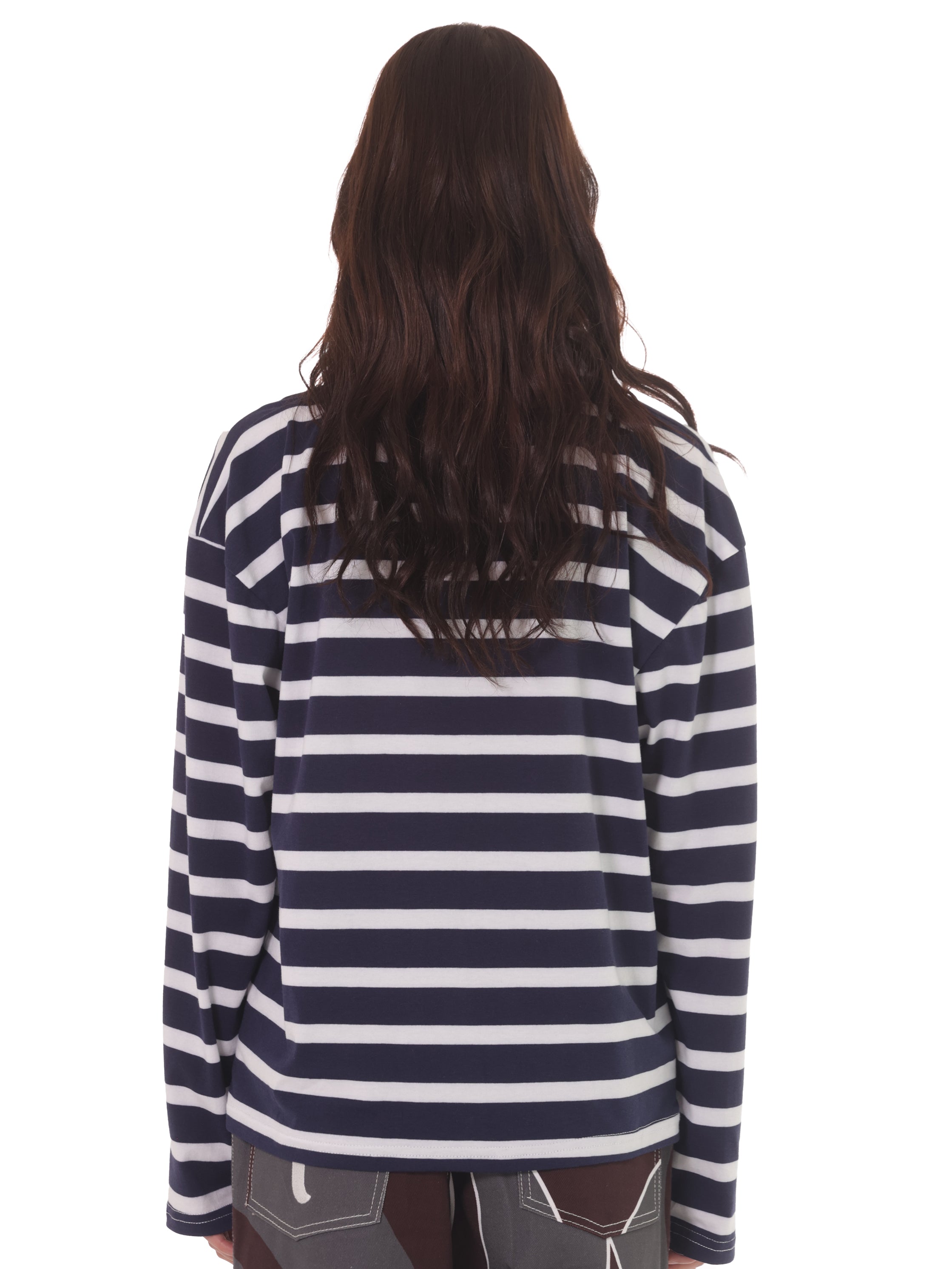 Camiseta Rayas Horizontales Azul