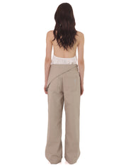 Pantalón Silencio Beige