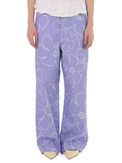 Pantalón Gótico Florentino Morado