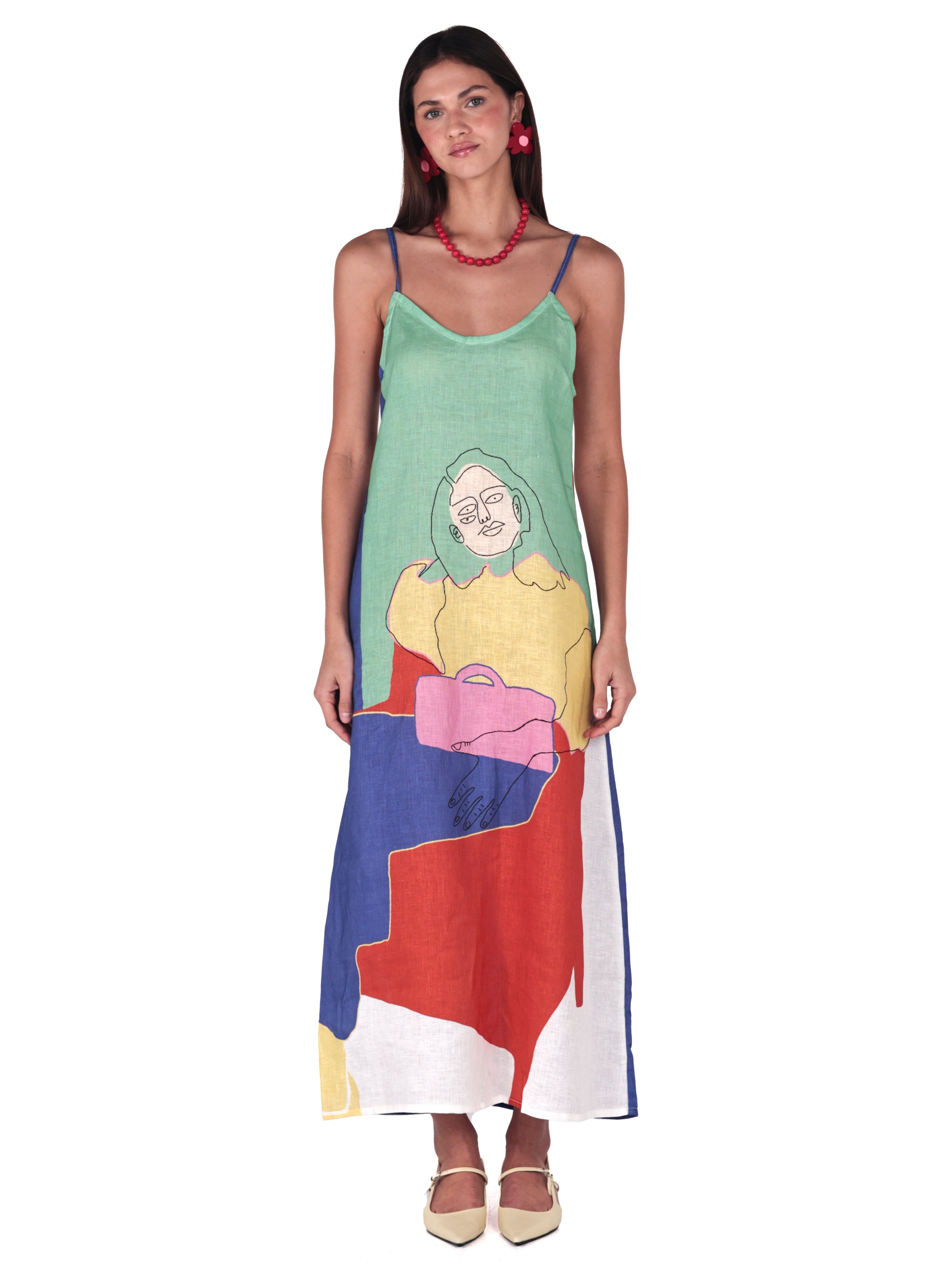 Vestido Chava con botas Color