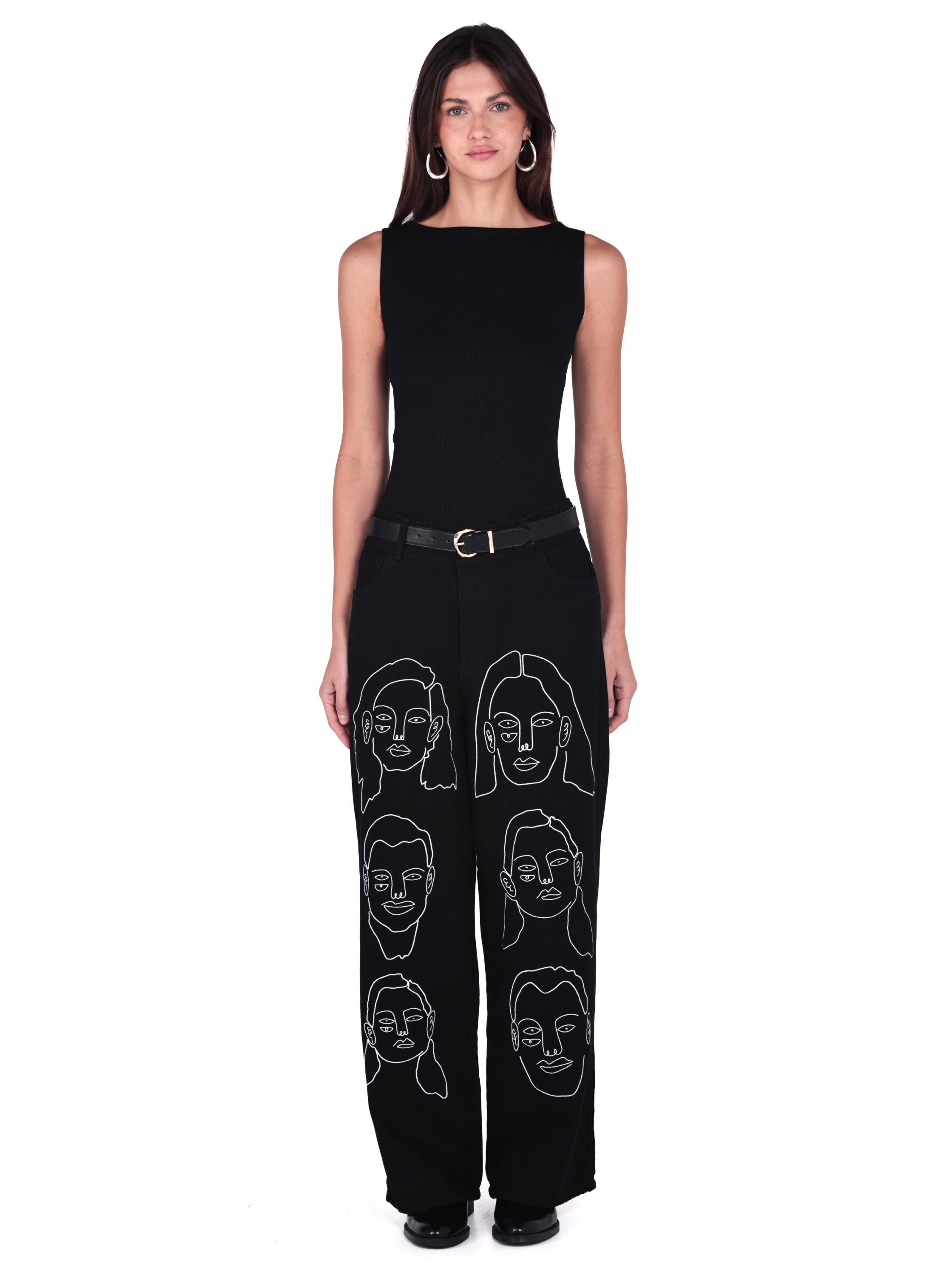 Pantalon Familia Negro