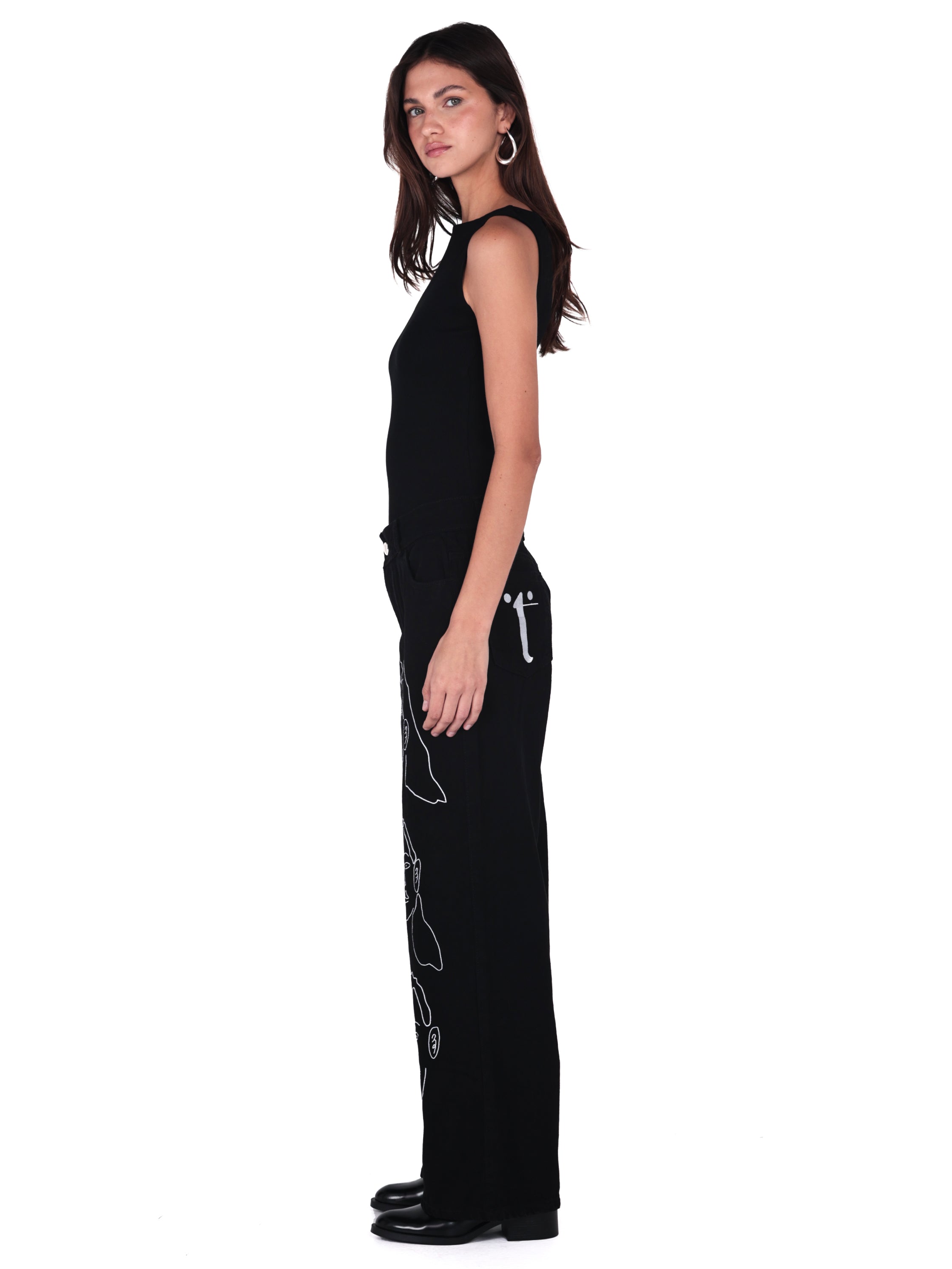 Pantalon Familia Negro