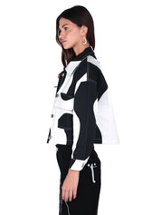 Chaqueta Pasado Blanco y Negro