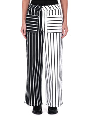 Pantalon Lineas Bicolor