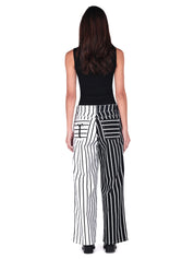 Pantalon Lineas Bicolor