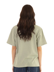 Camiseta Rayas Horizontales Verde