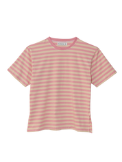Camiseta Rayas Horizontales Rosa