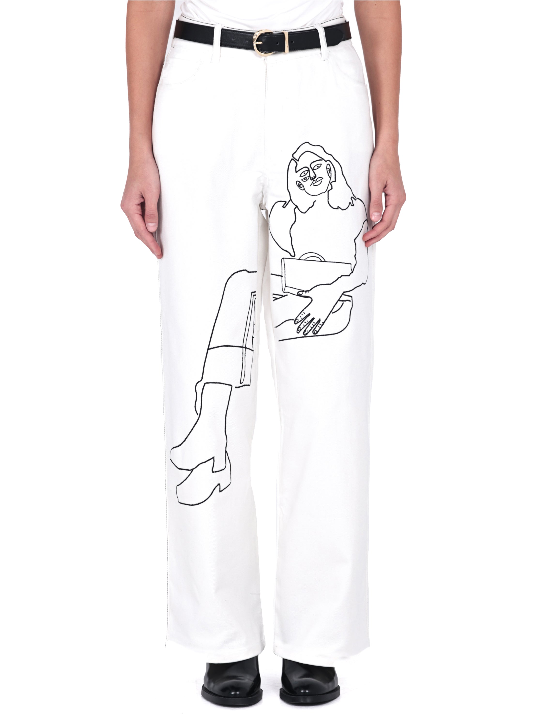 Chava con botas Cblanco