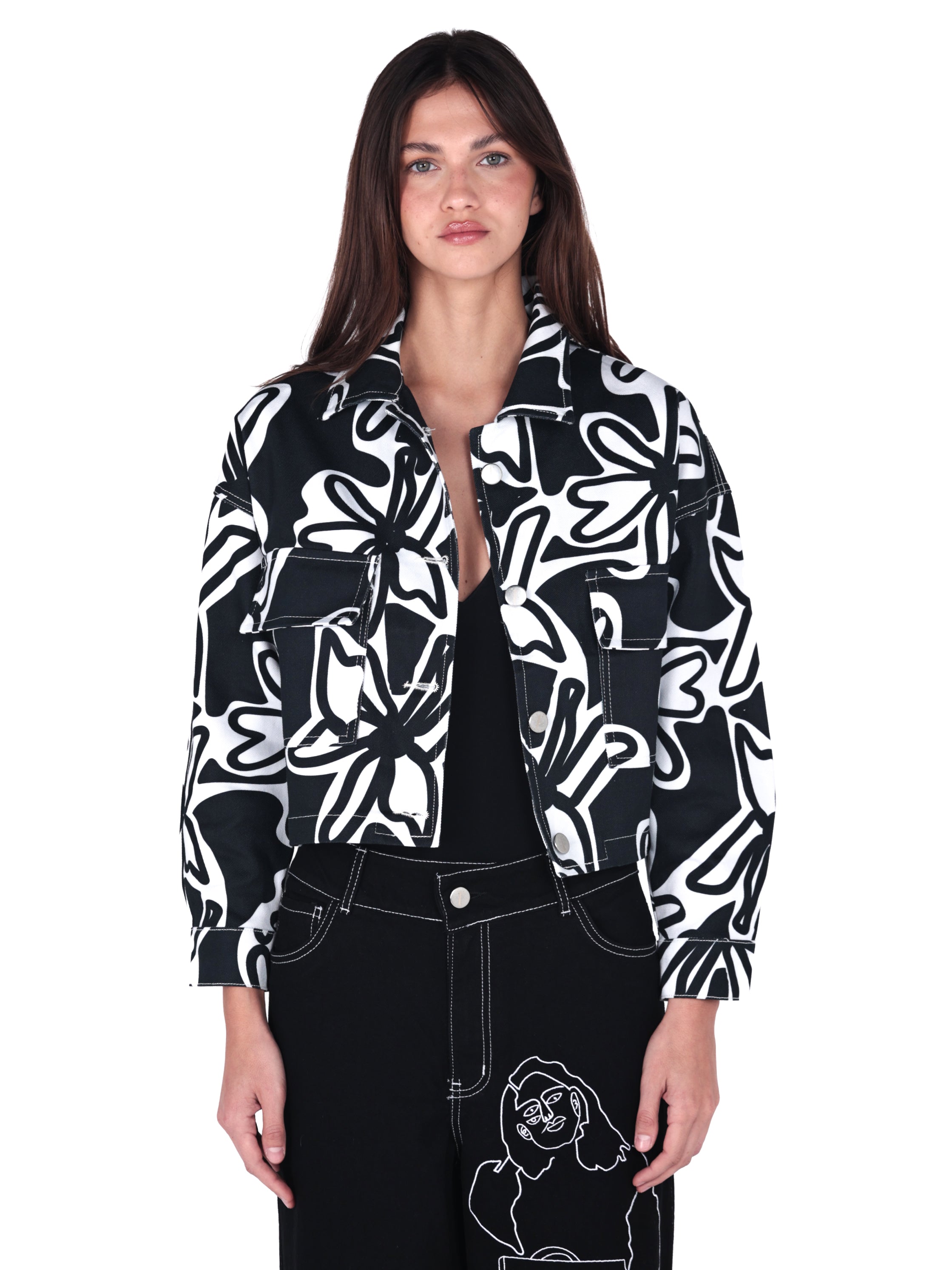 Chaqueta Las flores de Chava