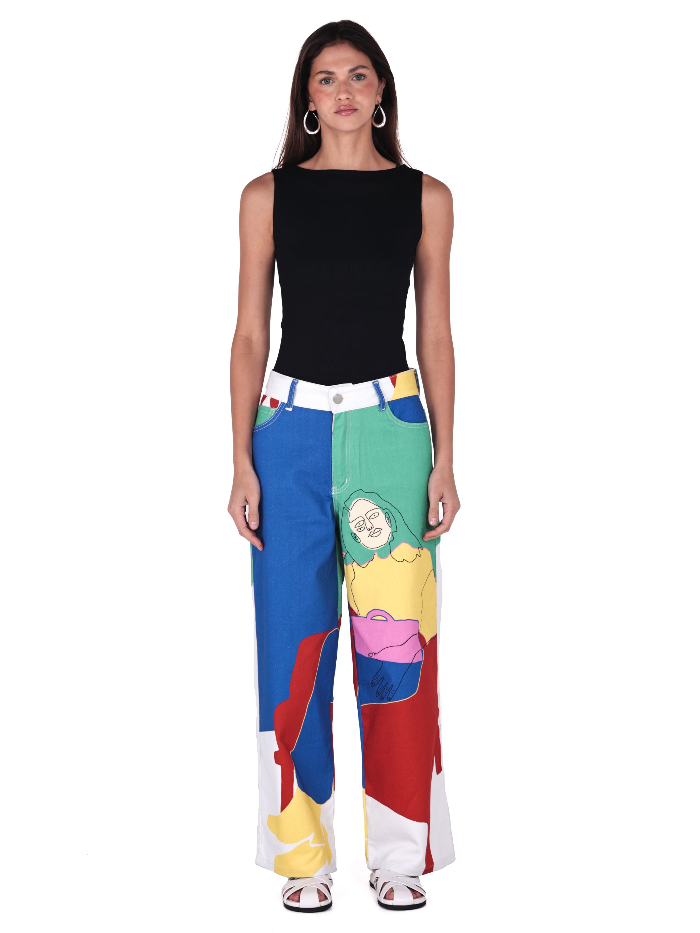 Pantalon Chava con Botas Color