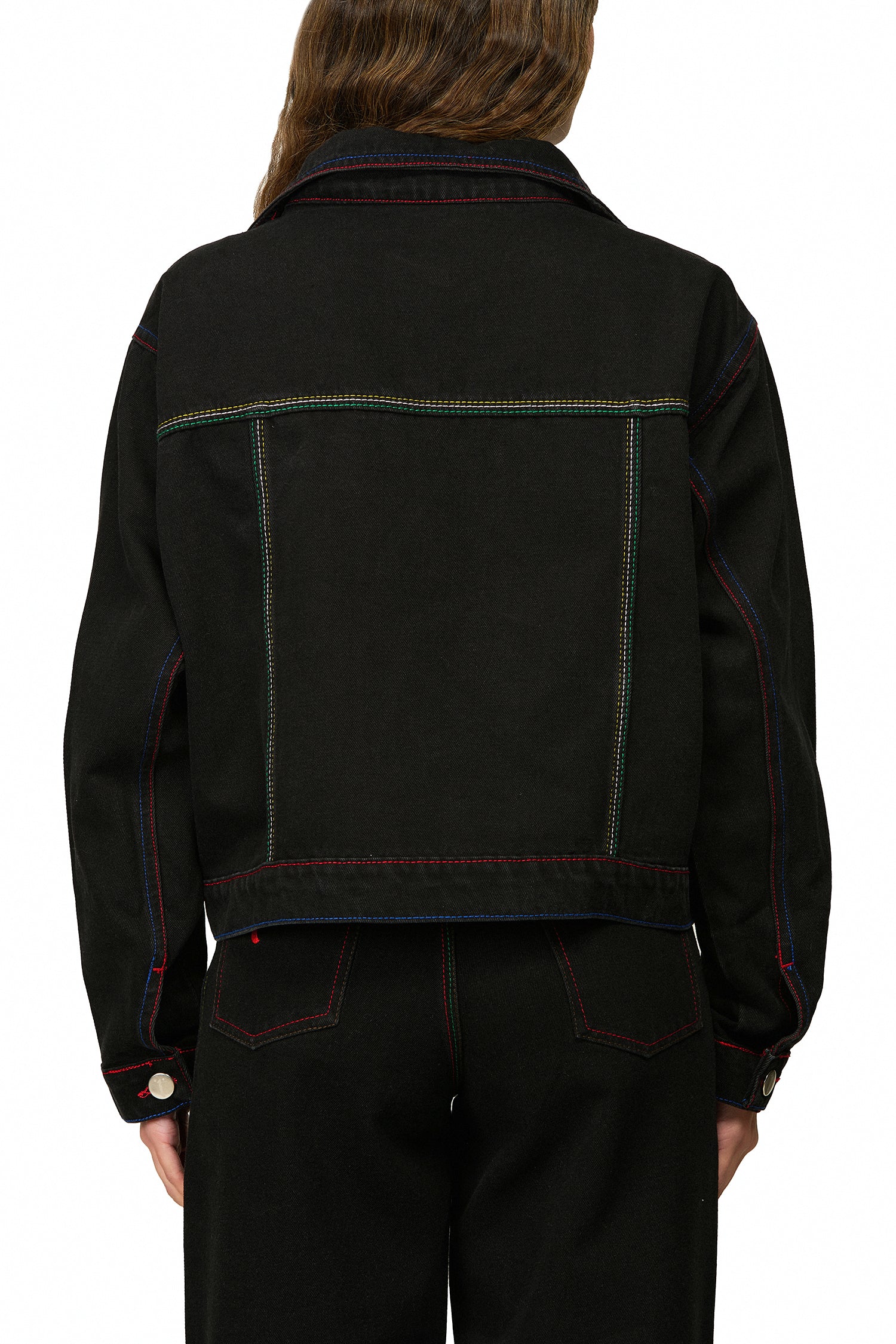 Chaqueta Denim Negra Momento