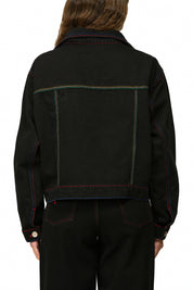 Chaqueta Denim Negra Momento