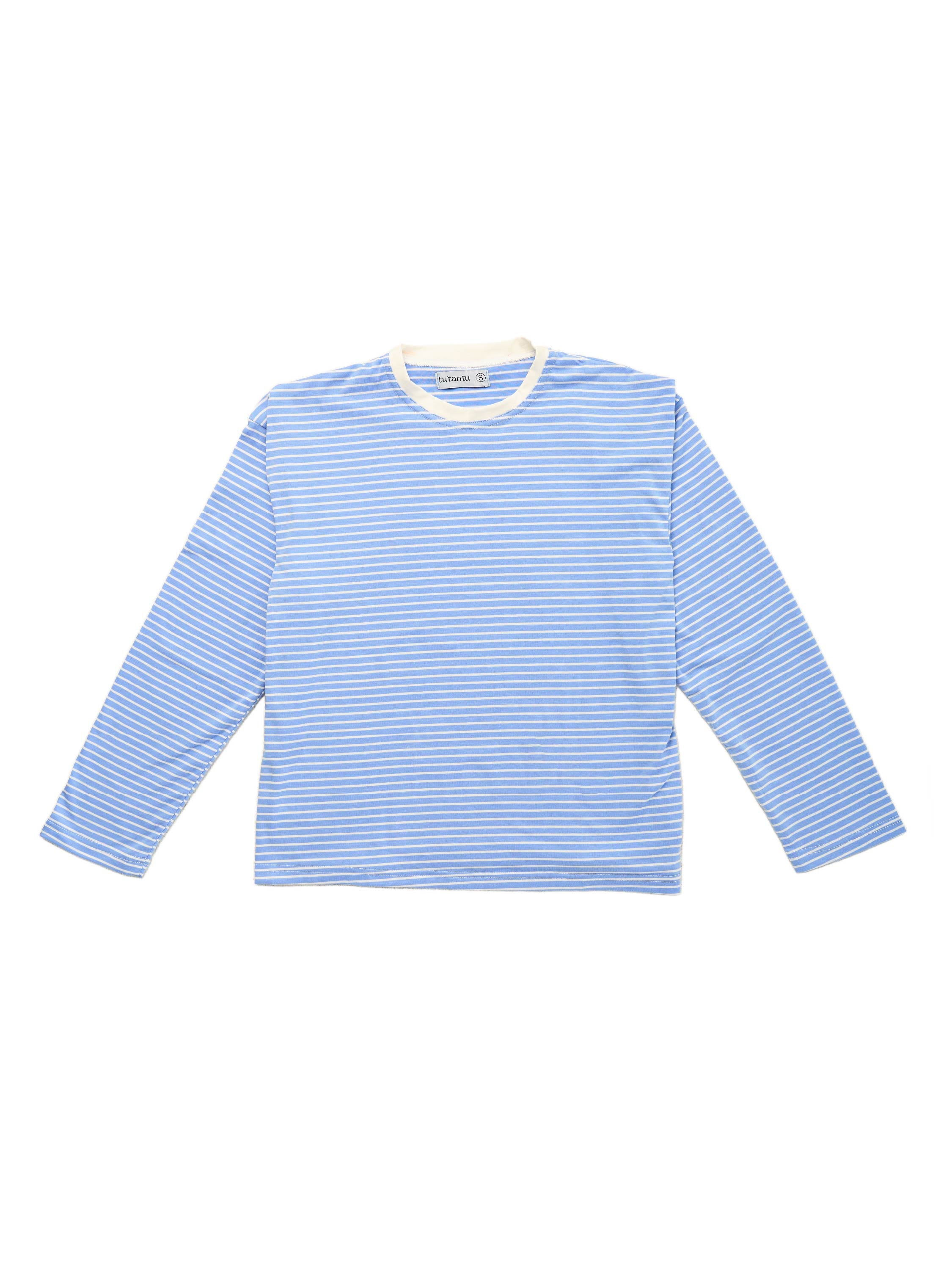 Saco Rayas Caminos Azul
