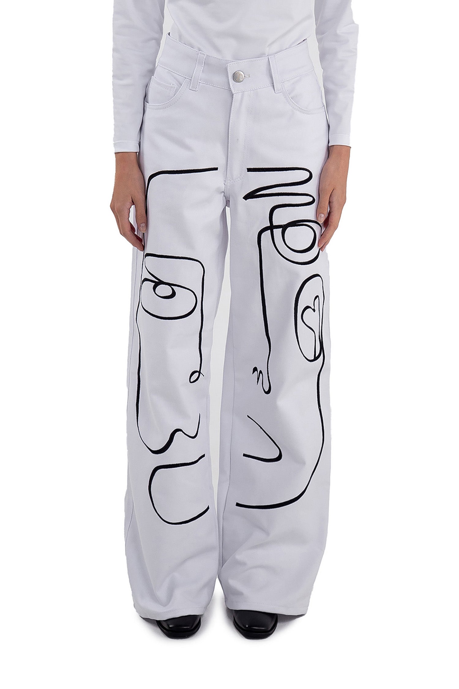 Encontrarse White Pant