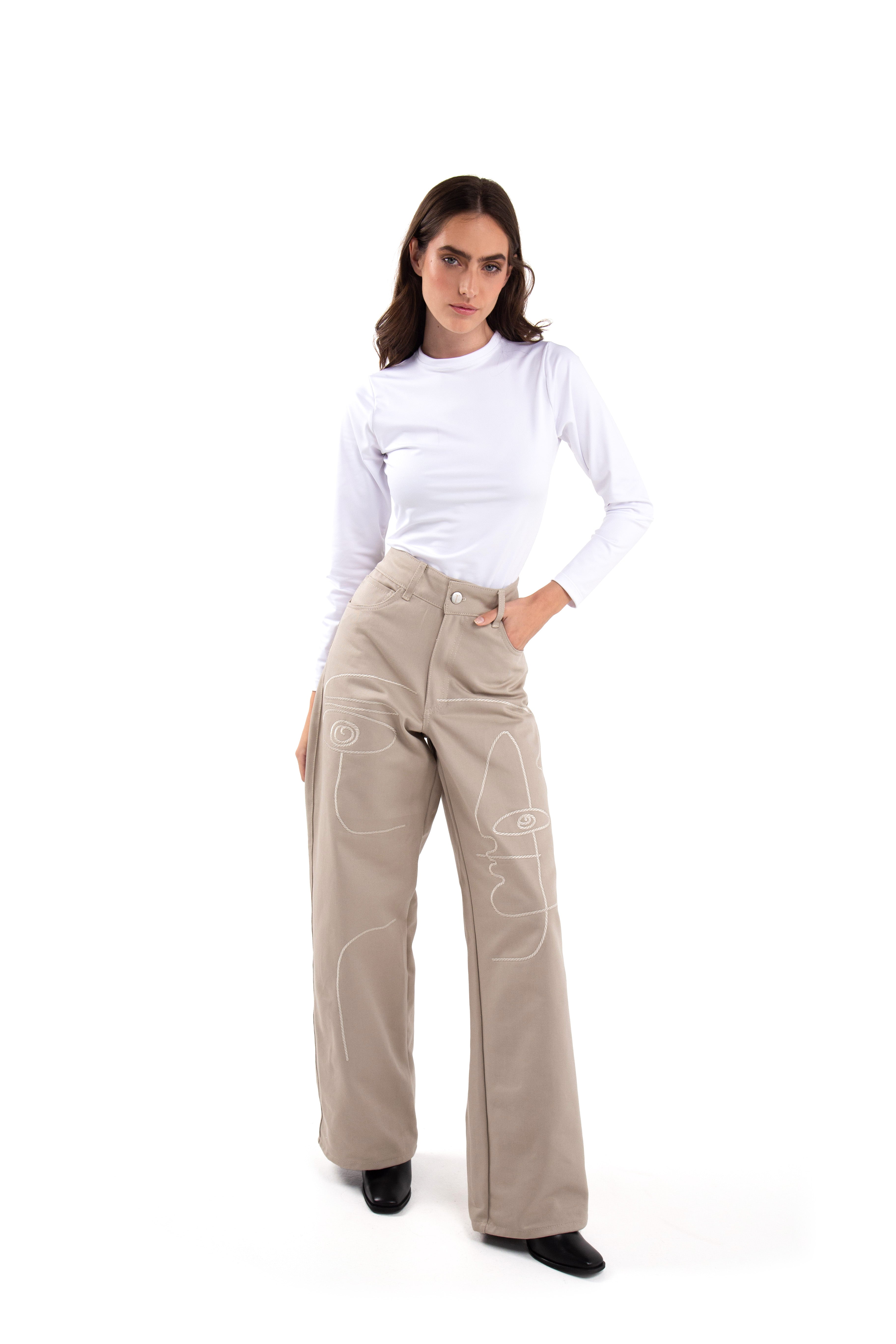 SE beige pant