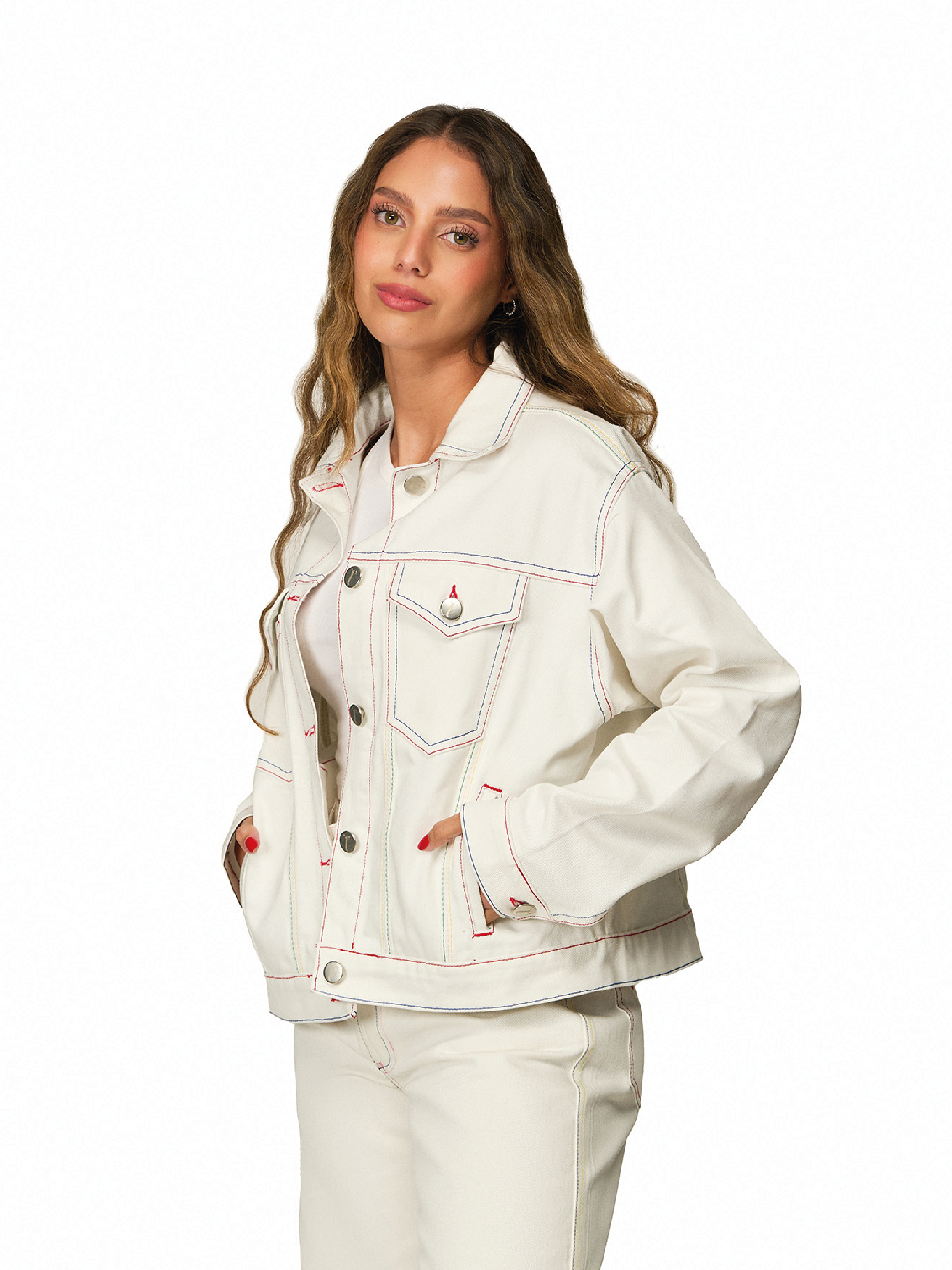 Chaqueta Momento White