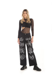 Meet me in flowers Negro