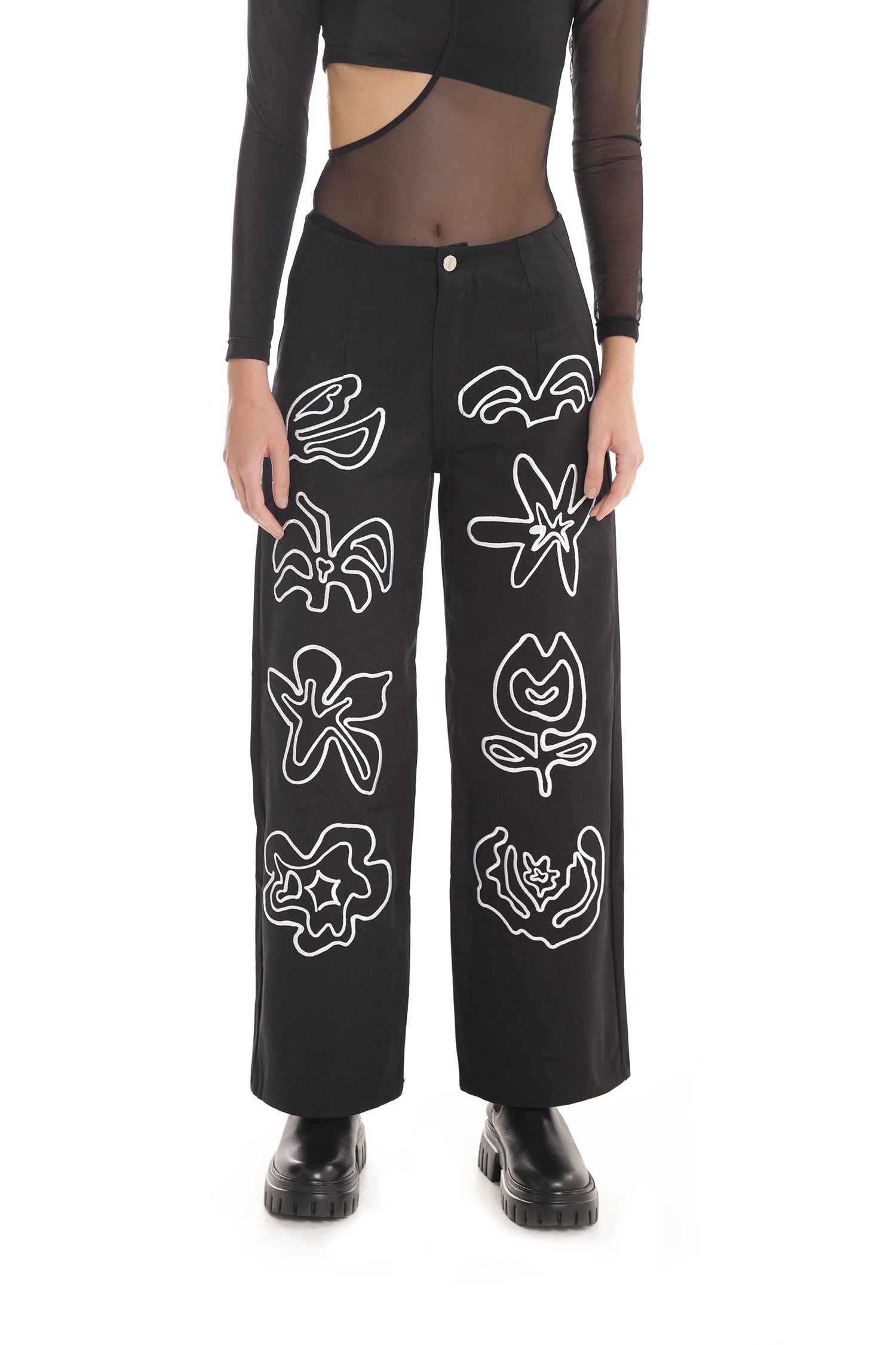 Meet me in flowers Negro