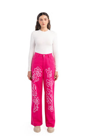Jardin Pantalon Fucsia
