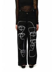 Pantalon Abrazo Negro