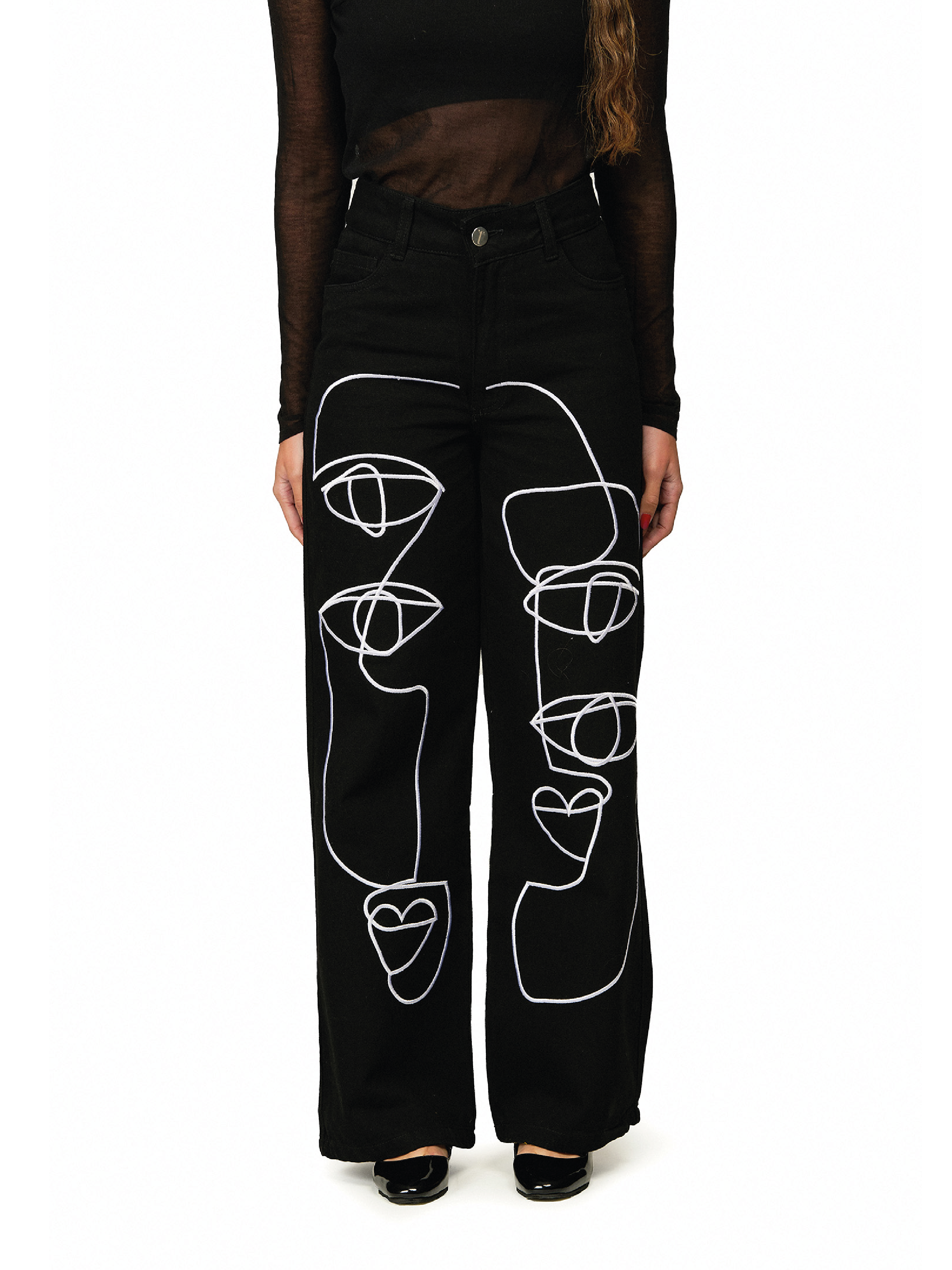 Pantalon Abrazo Negro