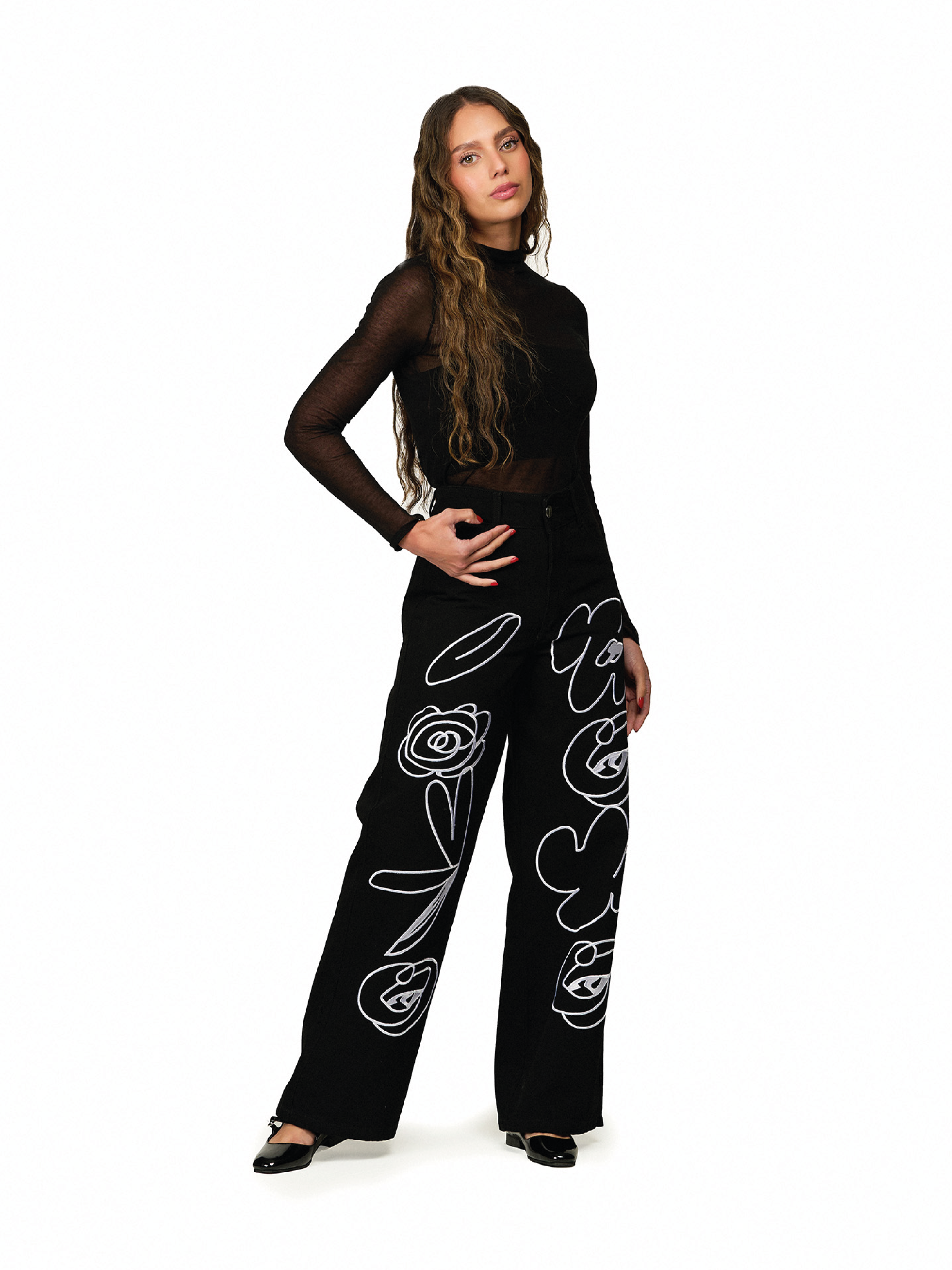 Pantalon Recuerdo Negro