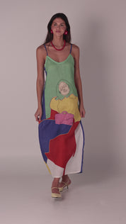 Vestido Chava con botas Color