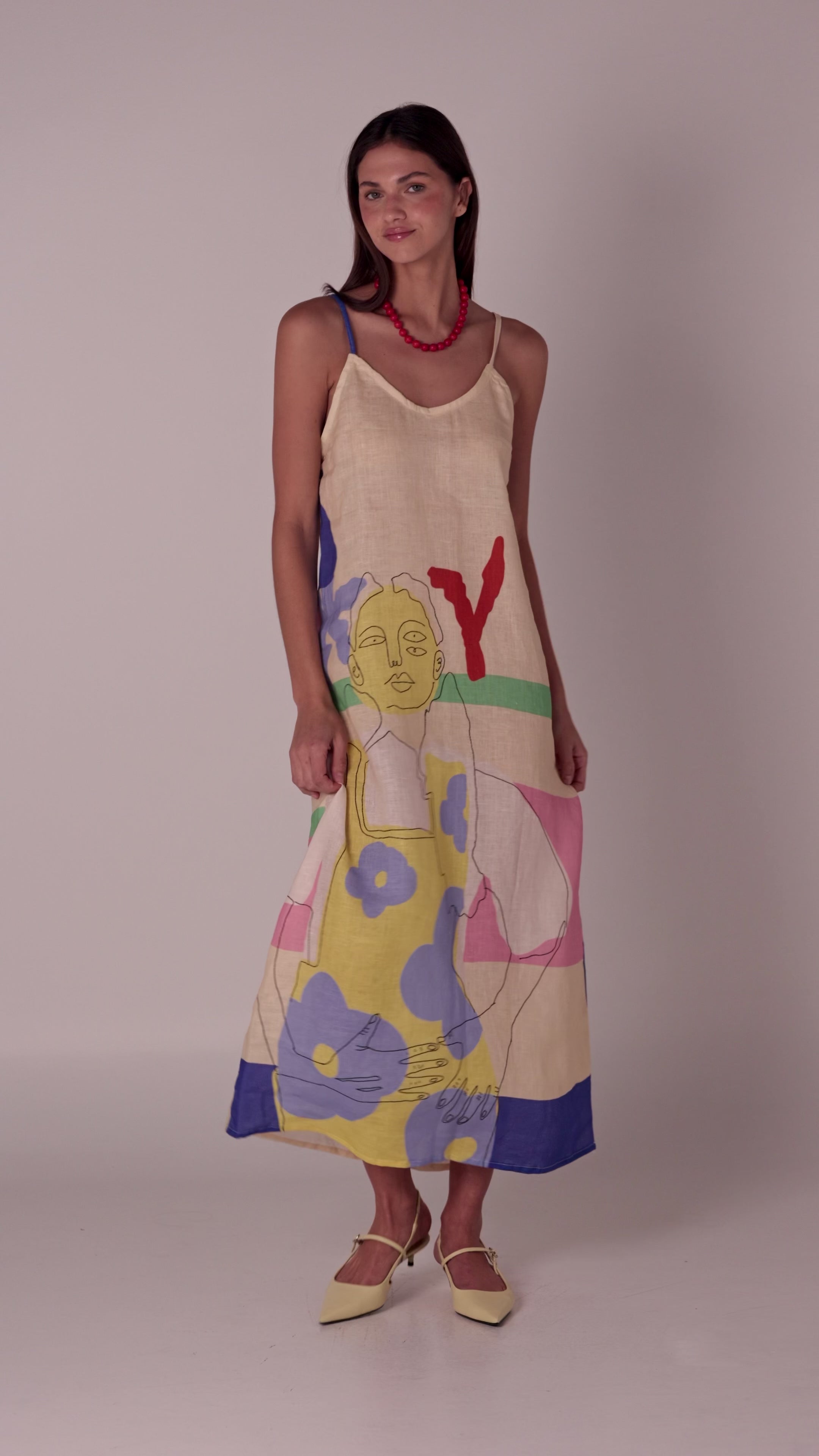 Vestido Chava en la casa